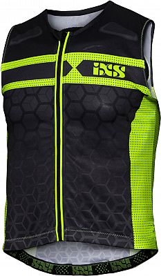 IXS RS-20, Protektorenweste - Schwarz/Grün - XS von IXS