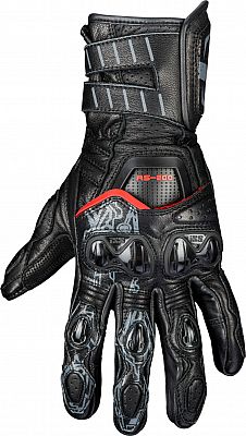 IXS RS-200 3.0, Handschuhe Damen - Schwarz/Grau/Rot - S von IXS