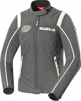 IXS Ridley, Textiljacke wasserdicht Damen - Grau/Beige - M von IXS