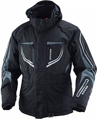 IXS Samara, Textiljacke wasserdicht - Schwarz/Grau - XL von IXS