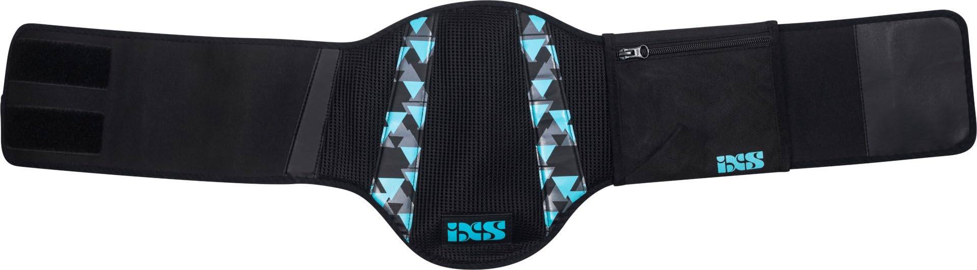 IXS Shaped Damen Nierengurt, schwarz/blau, S von IXS