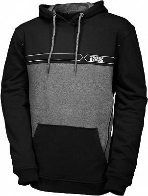 IXS Team, Kapuzenpullover - Schwarz/Grau - XXL von IXS