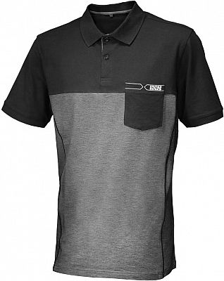 IXS Team, Polo Shirt - Schwarz/Grau - L von IXS