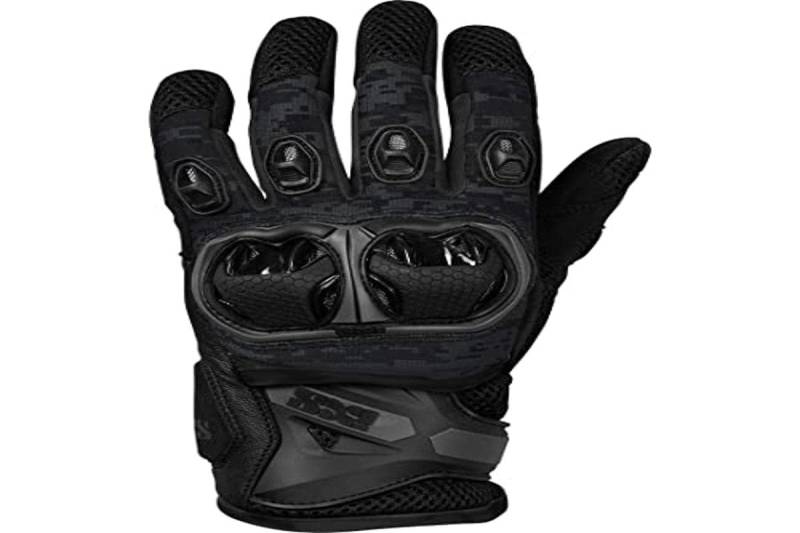 IXS Tour Lt Gloves Montevideo Air S Black 2Xl von IXS