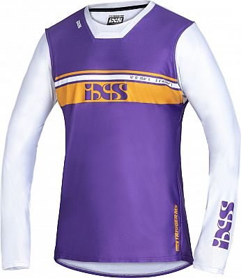 IXS Trigger MX 2.0, Trikot - Violett/Weiß/Orange - L von IXS