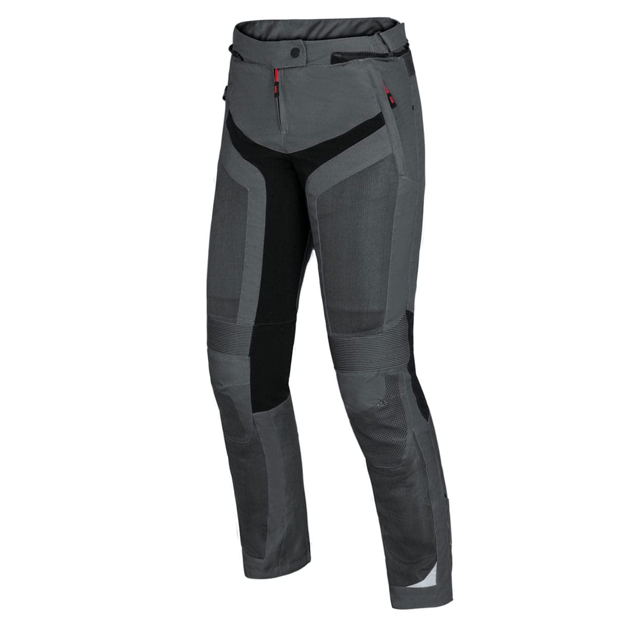 IXS Trigonis-Air Damen Motorrad Textilhose, dunkelgrau/schwarz, Short 2XL von IXS