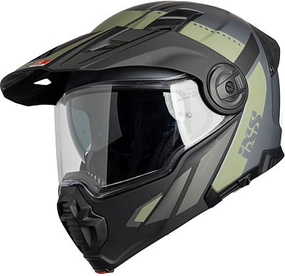 IXS Venture 1.0, Klapphelm - Matt Grau/Schwarz/Oliv - L von IXS