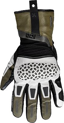 IXS Venture-STX 1.0, Handschuhe wasserdicht - Hellgrau/Oliv/Schwarz - XL von IXS