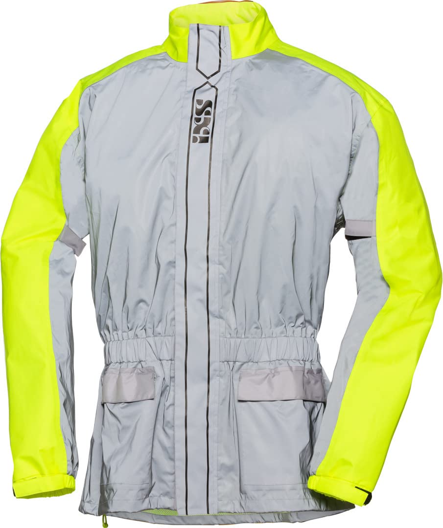 IXS X-Reflex-ST Regenjacke, grau/gelb, 2XL von IXS