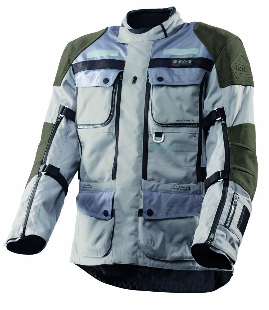 Ixs Tour Lt Jacket Montevideo-Air 2 Light Grey-Dark Grey Xl von IXS