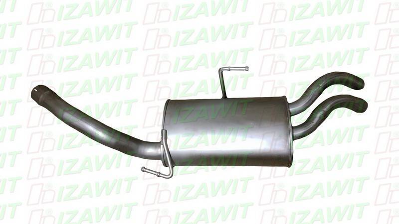 IZAWIT Endschalldämpfer FIAT,PEUGEOT,CITROËN 14.147 1730L9,9456188380 Endtopf,Auspuff Endtopf,Nachschalldämpfer,ESD von IZAWIT