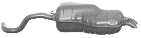 IZAWIT Endschalldämpfer VW,AUDI,SEAT 15.023 1J6253609AR,1J6253609H Endtopf,Auspuff Endtopf,Nachschalldämpfer,ESD von IZAWIT