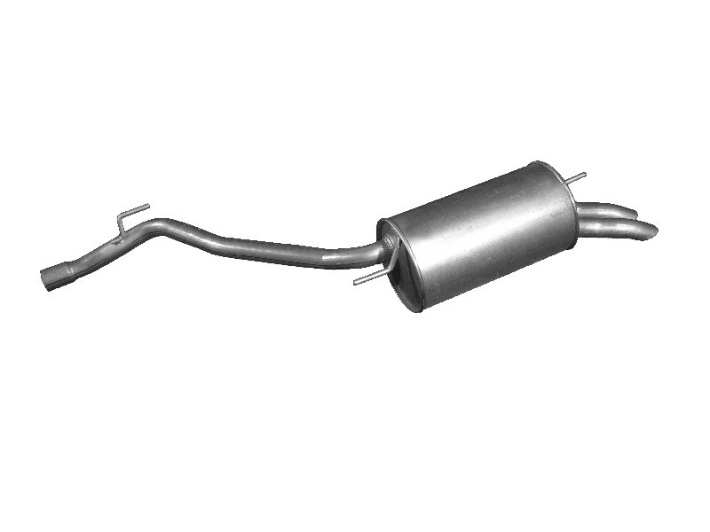 IZAWIT Endschalldämpfer VW 23.075 074253609AL,JZW253609BP Endtopf,Auspuff Endtopf,Nachschalldämpfer,ESD von IZAWIT