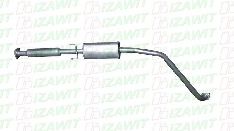 IZAWIT Mittelschalldämpfer CHEVROLET 22.069 96654212 MSD von IZAWIT