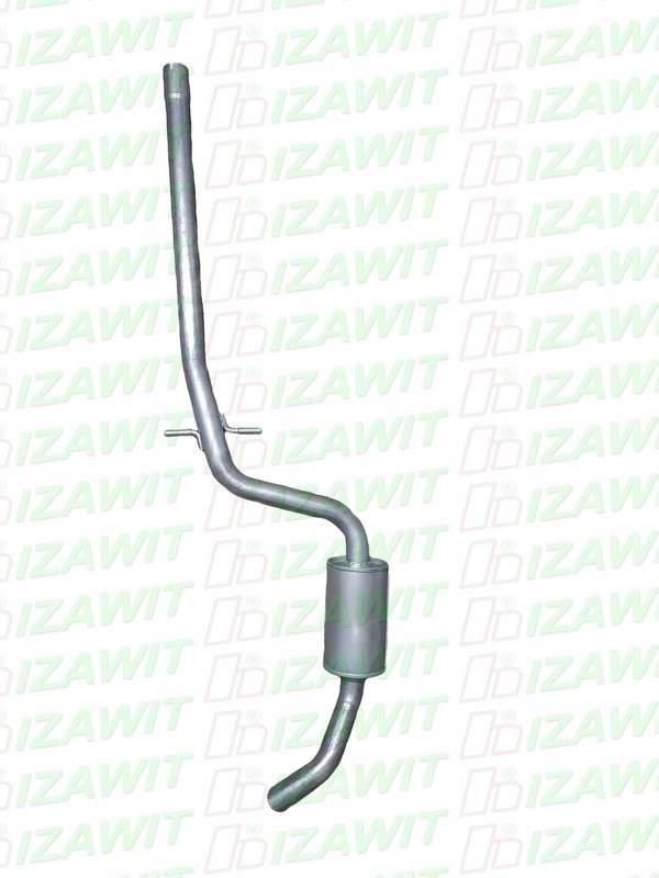 IZAWIT Mittelschalldämpfer SEAT 16.117 1K0253209AE MSD von IZAWIT