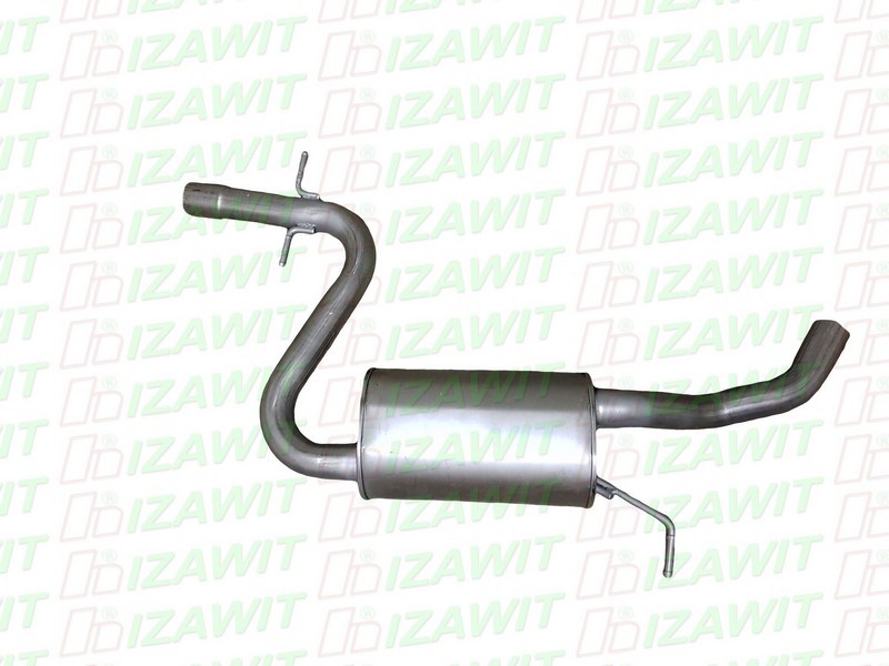 IZAWIT Mittelschalldämpfer VW 23.180 1T0253209T MSD von IZAWIT