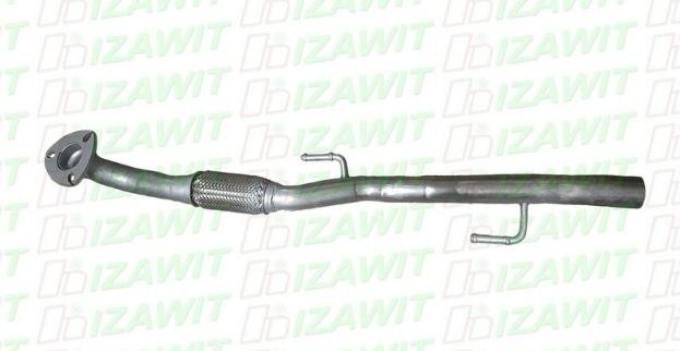 IZAWIT Reparaturrohr, Katalysator VW,SKODA,SEAT 18.076 6Q0254502KX,6Q0254502RX von IZAWIT