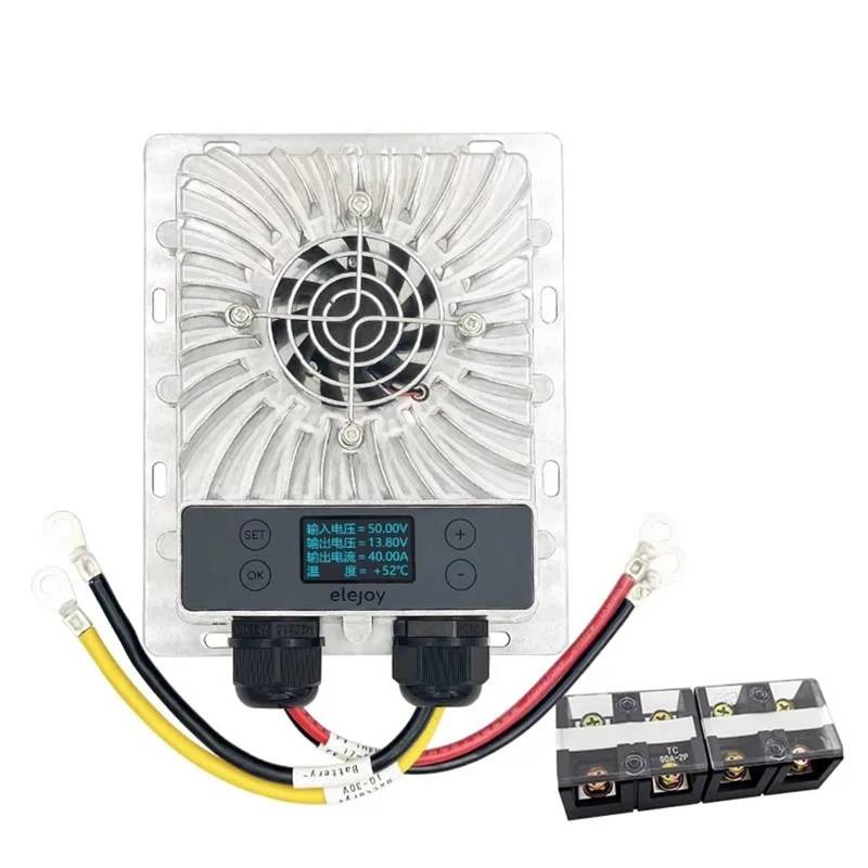 600W MPPT Solarladeregler 40A 10-30V Einstellbares OLED-Display Smart Fan Photovoltaik 1Stk von IZNIDUGK