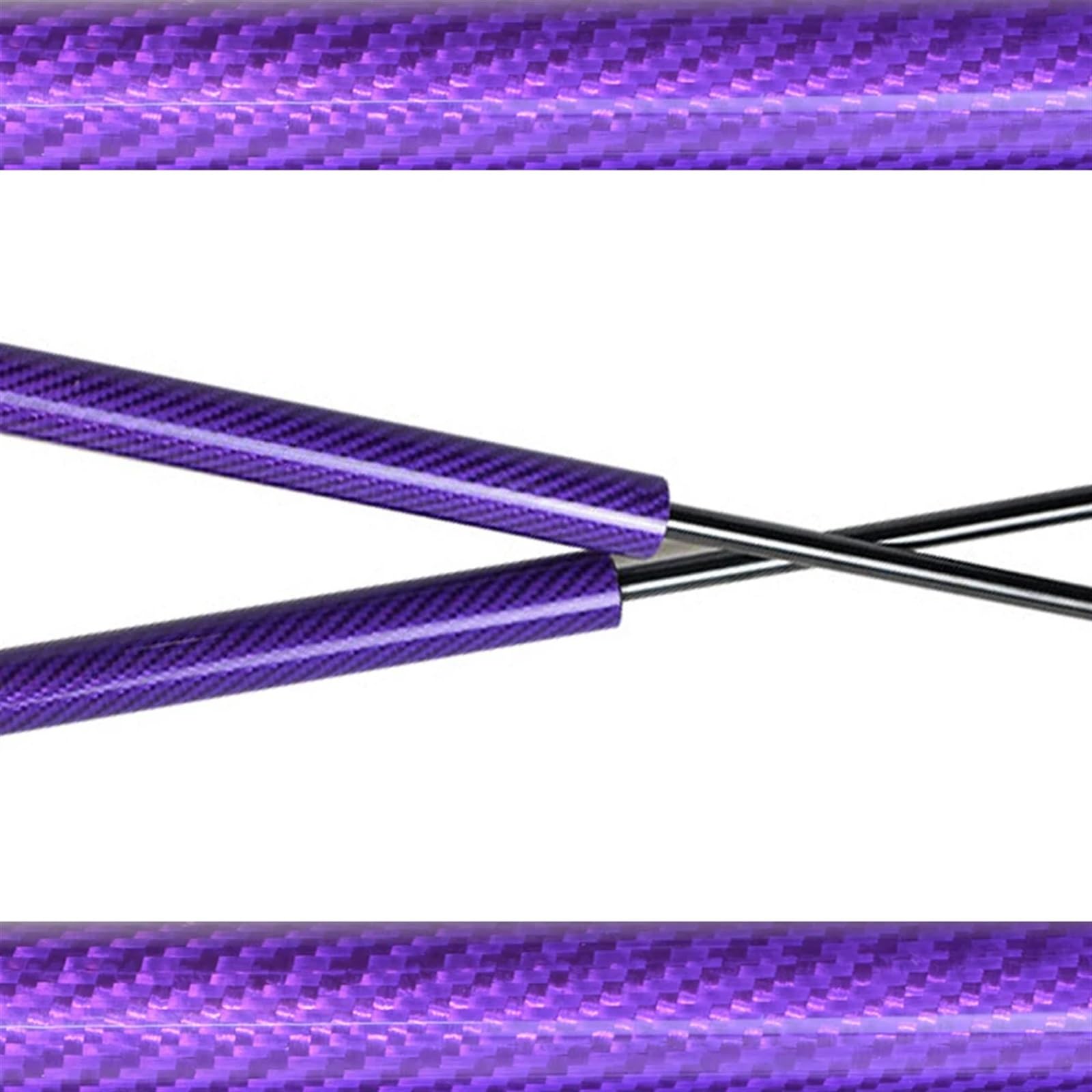 Auto Front Motorhaube Gasdruckfedern Stoßdämpfer Lift unterstützt 2St(Purple carbon fiber) von IZNIDUGK