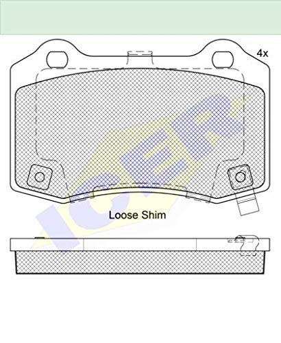 Icer 182230 Bremsbeläge von ICER
