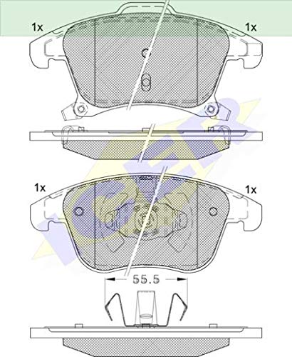 Icer 182231 Bremsbeläge von ICER