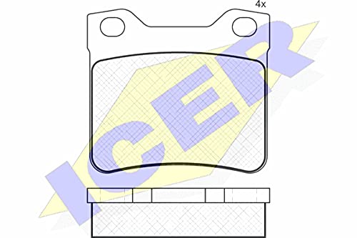 Icer Brakes 181109 Bremsbelagsatz, Scheibenbremse von ICER