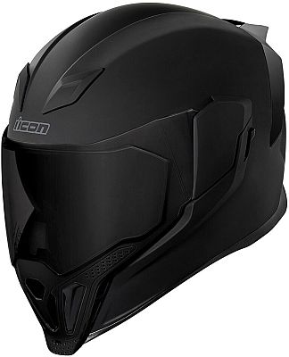 Icon Airflite Dark, Integralhelm - Matt-Schwarz - XS von Icon