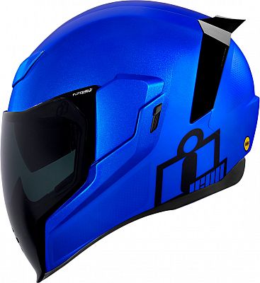 Icon Airflite Mips Jewel, Integralhelm - Blau/Schwarz - M von Icon