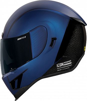 Icon Airform Counterstrike MIPS, Integralhelm - Blau/Schwarz - M von Icon