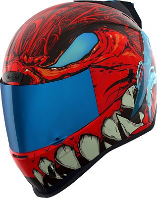 Icon Airform Mips Manik’RR, Integralhelm - Rot/Blau/Schwarz - S von Icon