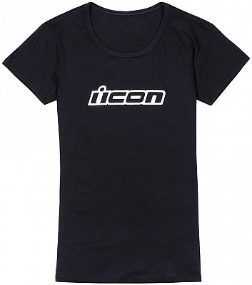 Icon Clasicon, T-Shirt Damen - Schwarz/Weiß - S von Icon