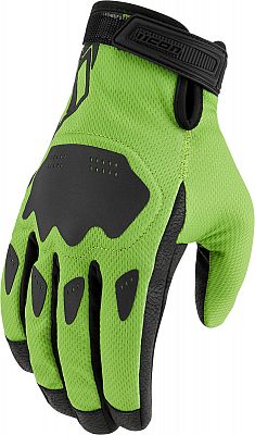 Icon Hooligan CE, Handschuhe - Neon-Grün/Schwarz - S von Icon