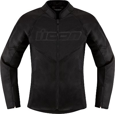 Icon Hooligan CE, Textiljacke Damen - Schwarz - L von Icon