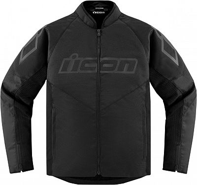 Icon Hooligan CE, Textiljacke - Schwarz - L von Icon