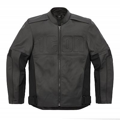 Icon Motorhead 3, Lederjacke - Schwarz - 3XL von Icon