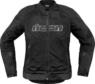 Icon Overlord3 Mesh, Textiljacke Damen - Grün/Schwarz - L von Icon