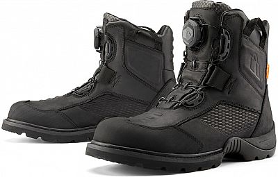 Icon Stormhawk, Kurzstiefel wasserdicht - Schwarz - 9 US von Icon