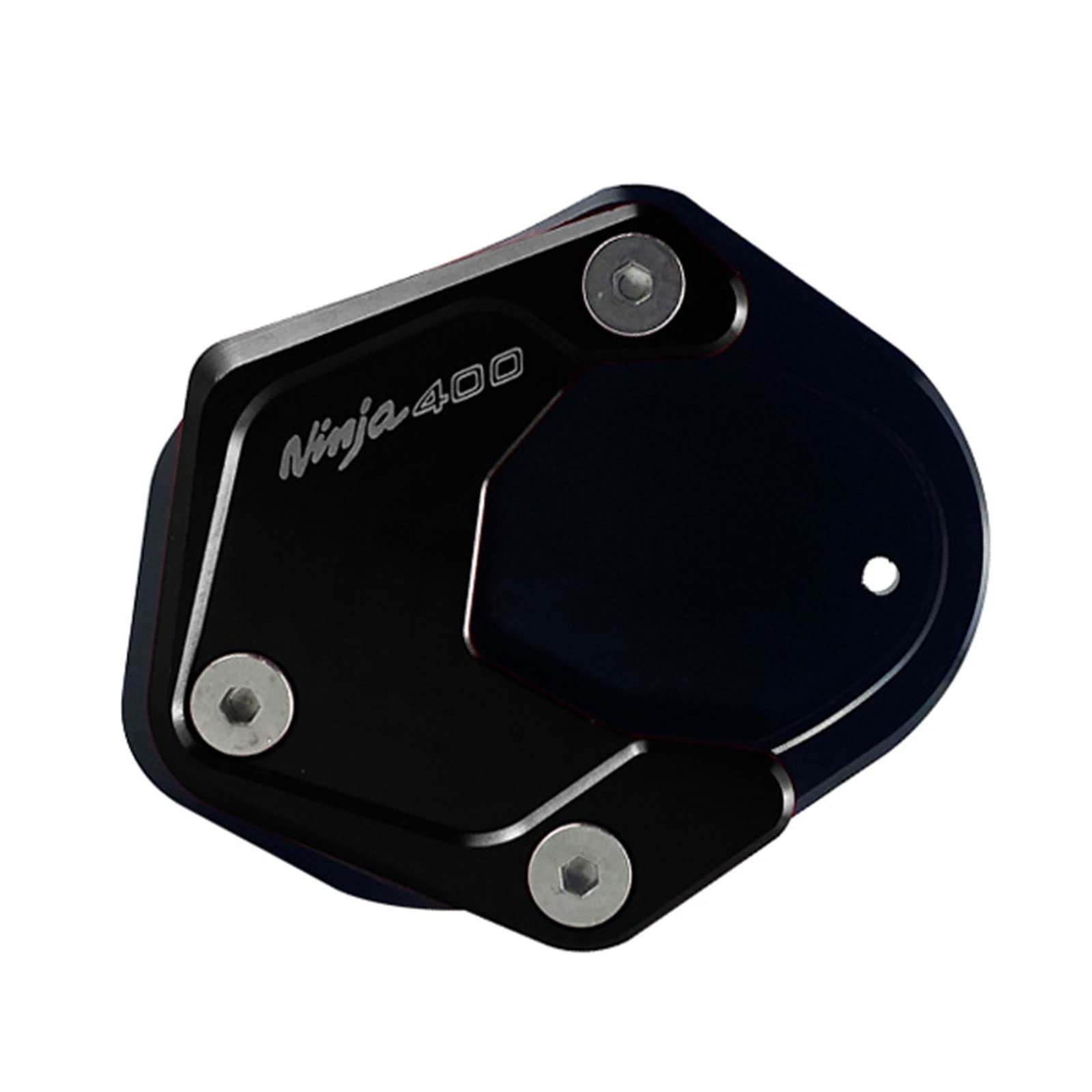 Illkjasfc Aluminium Ständer Extender Fuß Seite Stehen Grip Enlarger Verlängerung Fuß Pad Unterstützung Scootor Für Z400 NINJA400 von Illkjasfc