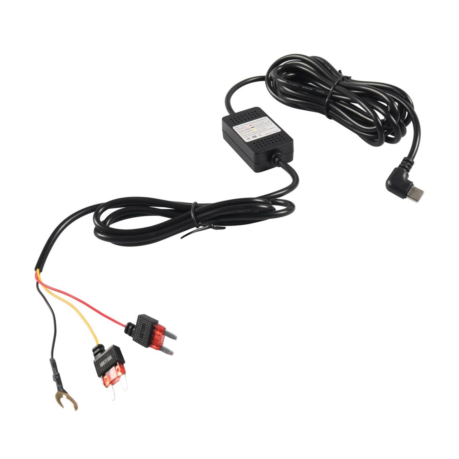 Illkjasfc DashCam Hardwire Typ C Hard Wire Sicherungen Für Dashcam 12V-24V Bis 5V Auto DVR Kamera Lade Netzkabel 4 Sicherungen von Illkjasfc