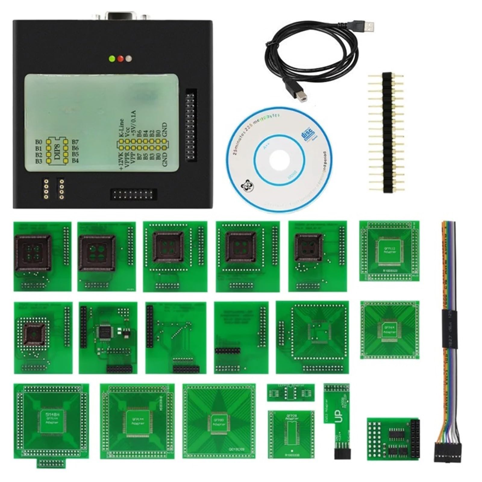 Illkjasfc XPROG Volladapter V5.55 Professional Für Kfz Diagnoseprogrammierer Chip Tuning Tool Effiziente Sichere Programmierung von Illkjasfc