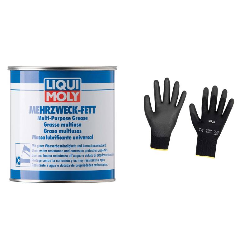 Iloda Original Liqui Moly 1kg Mehrzweckfett 3553 Schutzhandschuhe von Iloda