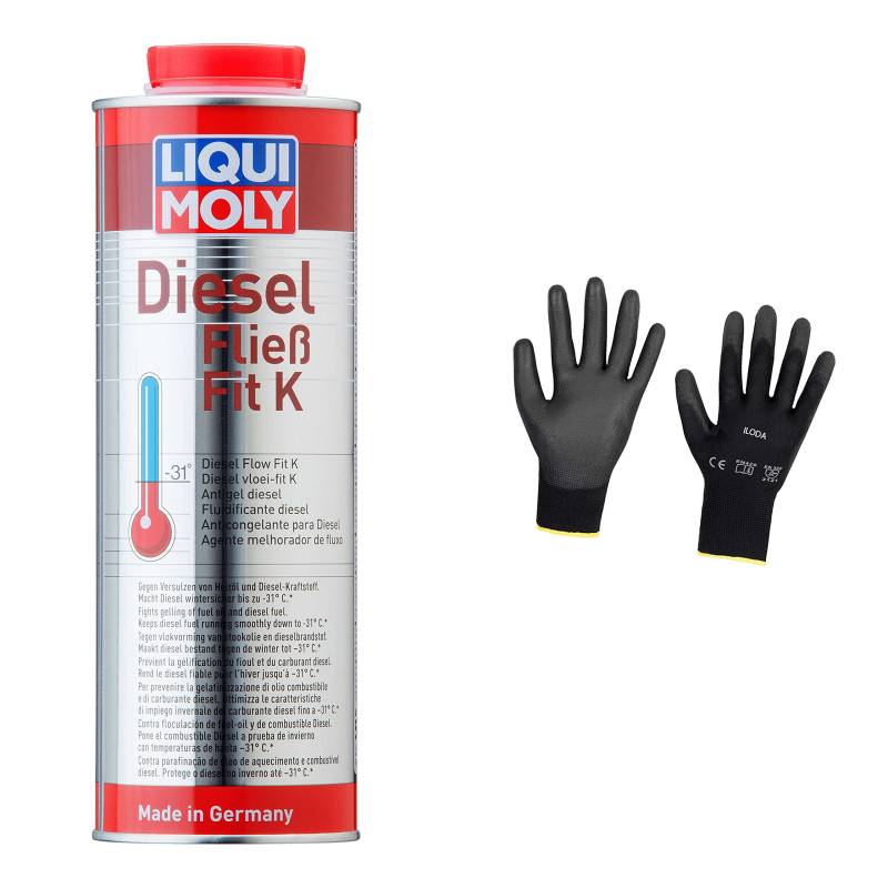 Iloda Original Liqui Moly 1l Diesel Fließ Fit K 5131 Schutzhandschuhe von Iloda