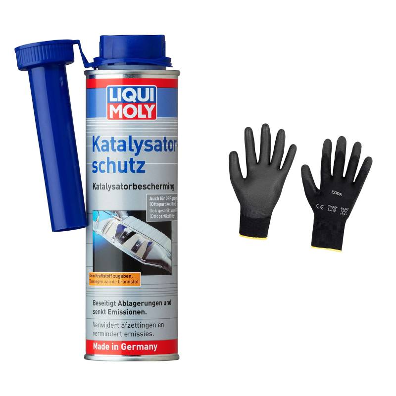 Iloda Original Liqui Moly 300ml Katalysatorschutz 21284 Schutzhandschuhe von Iloda