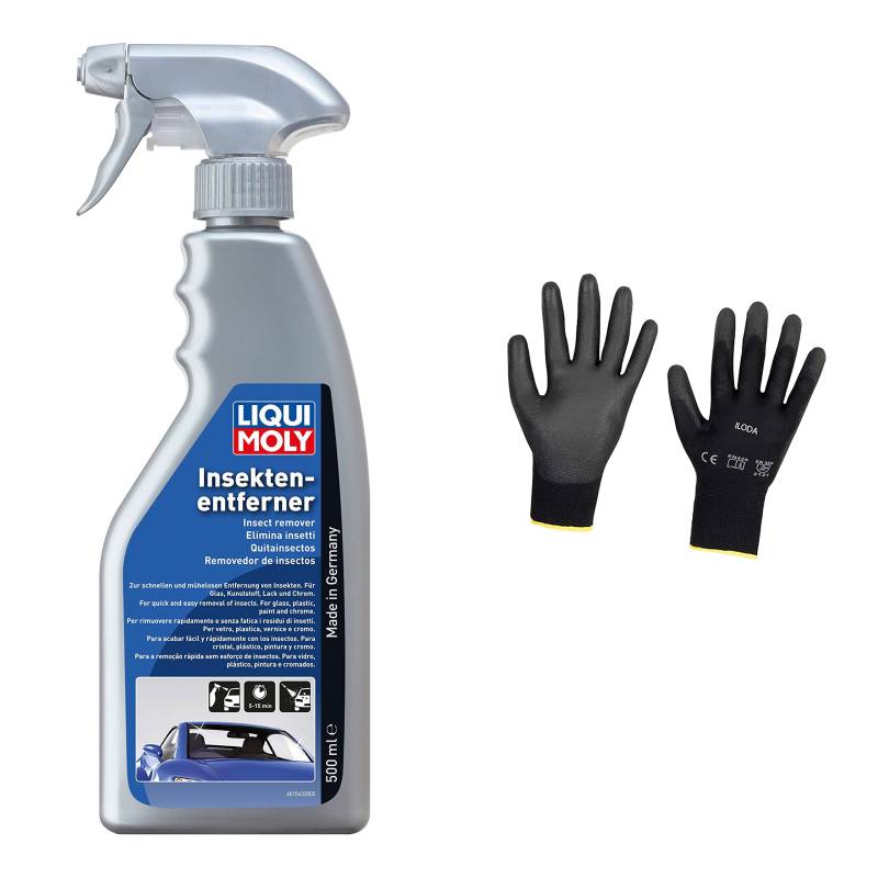 Iloda Original Liqui Moly 500ml Insektenentferner 1543 Schutzhandschuhe von Iloda