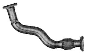 Abgasrohr vorne Imasaf 71.36.01 von Imasaf
