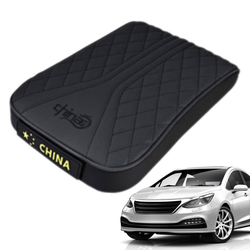 Imtrub Auto Mittelkonsole Kissen Pad Vielseitige Auto Konsole Abdeckungen Auto Armlehne Kissen Weiche Auto Armlehne Abdeckung Kissen Auto Armlehne Pad für Auto SUV MPV von Imtrub