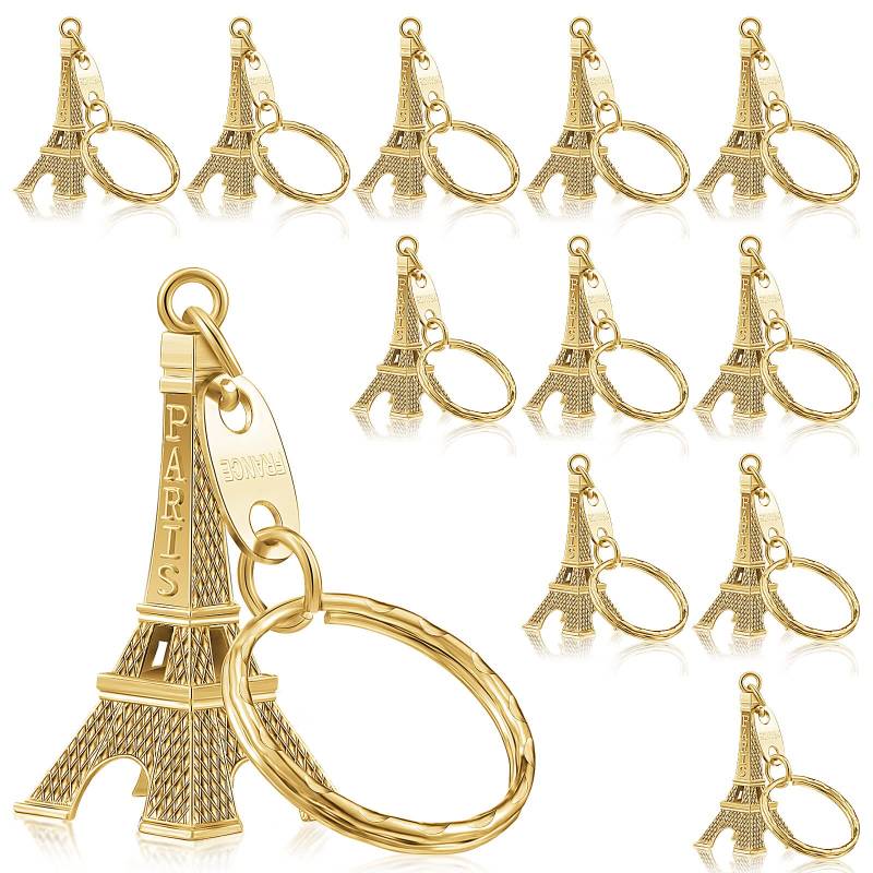 Inbagi 50 Stück Eiffelturm Schlüsselanhänger Paris Eiffelturm Schlüsselanhänger Retro Französisch Souvenirs Schlüsselanhänger Eiffelturm Schlüsselanhänger Bulk für Zuhause Schmuck Geburtstag Tisch von Inbagi