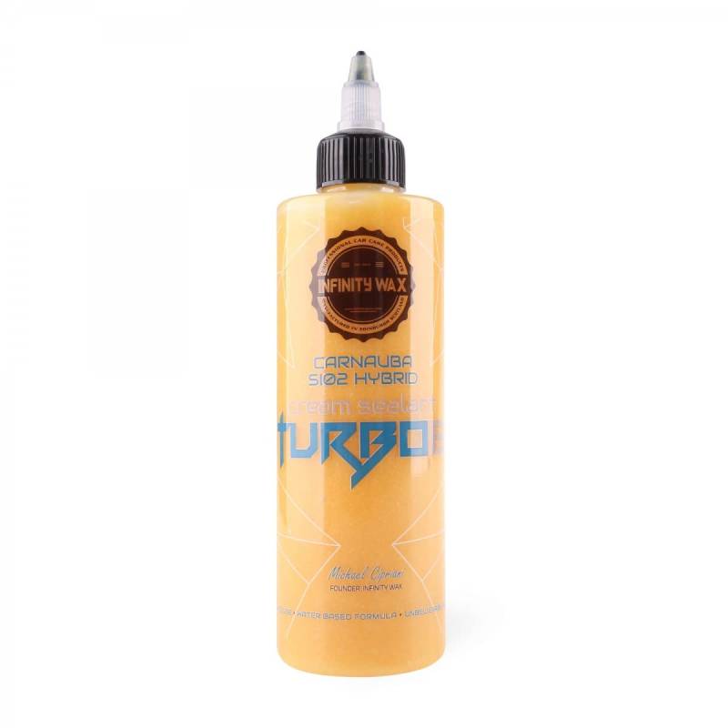 Infinity Wax Turbo 6 Dichtmasse, 250 ml, hochglänzend & glänzend, schützend, versiegelt Lack für 6 Monate, einfache Anwendung von Infinity