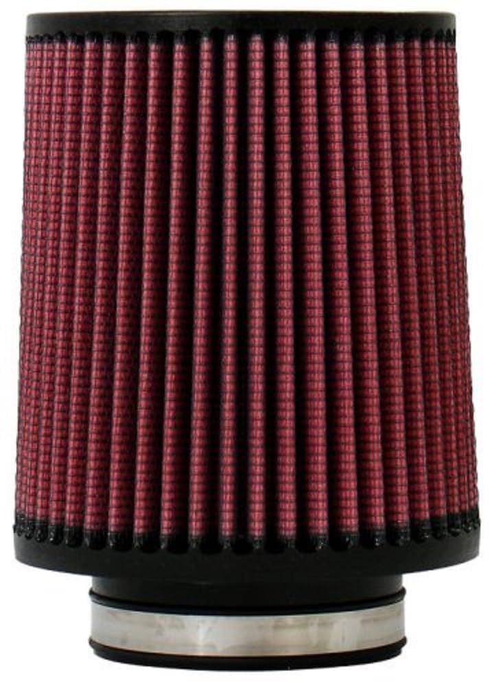 Injen Technology X-1021-BR Hochleistungs-Luftfilter, Schwarz und Rot, 8,9 cm von Injen Technology