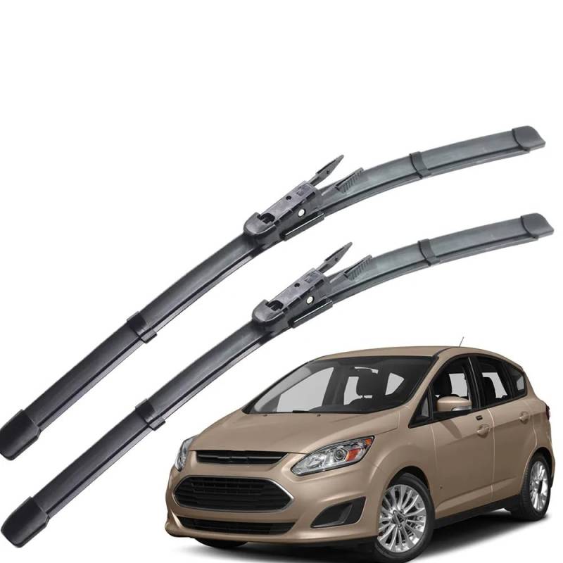 Scheibenwischerblätter für die Frontscheibe, Scheibenwischer für Ford C-Max Grand C-Max 2007-2018,2007-2010 von InkRaz